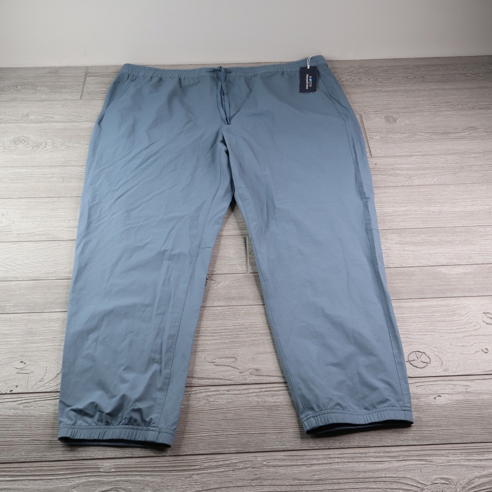 NWT Vineyard Vines OTG Jogger Pants Men's XXL 2XL Blue Mirage Lightweight
